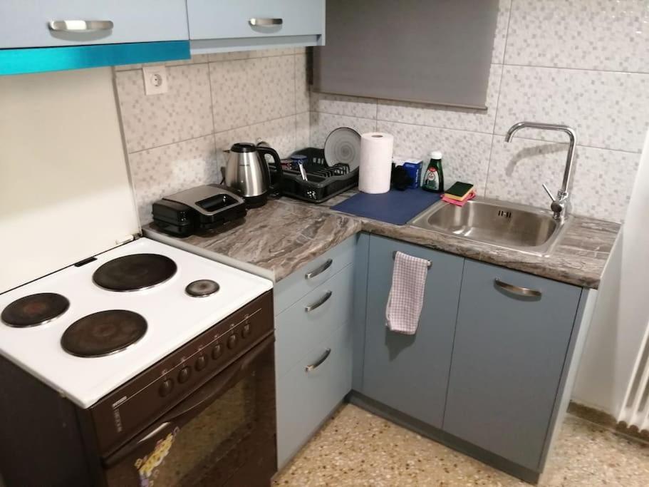 雅典Ανακαινισμένο 8 Λεπτά Από Το Μετρό.公寓 外观 照片